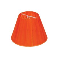 Καπέλο Αμπαζούρ μίνι Φ11cm Πορτοκαλί Οργάντζα.jpg